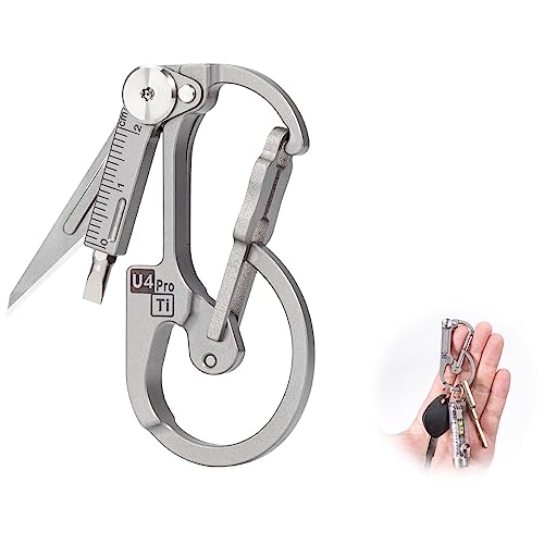 RovyVon U4 Pro+ Titanium Carabiner