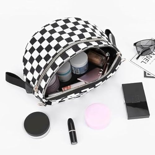 Emmafy Crossbody Bag for Women, Waterproof Oxford Bum Bag with Adjustable Strap, Large Capacity Travel Purse4