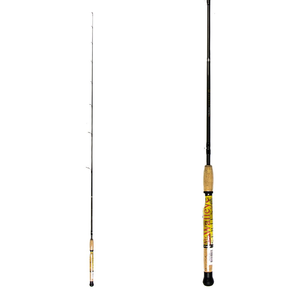 6ft6inc medium fishing pole pier fishing Norsemen Mr. Walleye Series Spining 1-Pc. Rod, 6'6