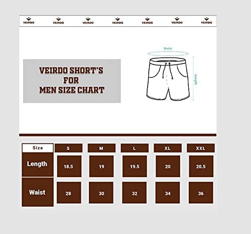 Veirdo Shorts for Men, Half Pants for Men, Cotton Shorts for Men, Gym Shorts for Men, Sport Shorts for Men, Half Pant Bermuda for Men, Mens Physique Shorts