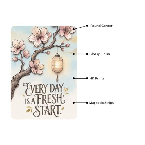 Image of Zesta Bathroom Decor Items Washroom Decor Tin Sign | Aesthetic Posters Wall Poster for Bedroom | Magnetic Cafe Decoration Items / Restaurant Decorations Items | Quirky Home Decor Bar Accent (Motivational (4))