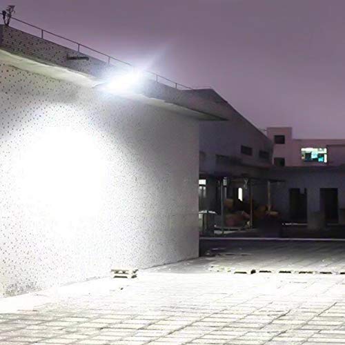 NC Lâmpada de Rua LED com Energia Solar Lâmpada de Alto Brilho para Exterior IP65 à Prova D'água -