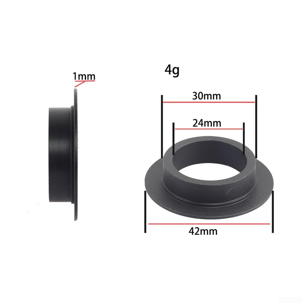 Bike Bottom Bracket Adapter, Bike Bottom Brackets Bike Axis Bottom Bracket Washer Side Cover Patcher For DUB For BSA BB Adapter (1# 30-24mm)