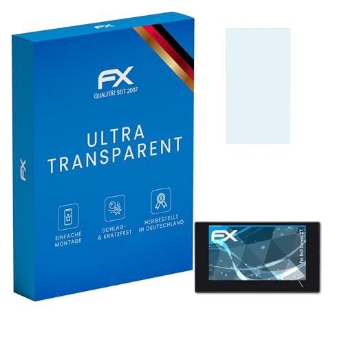 Lámina protectora para Dell Canvas 27 atFoliX (2X) ultra transparente contra arañazos