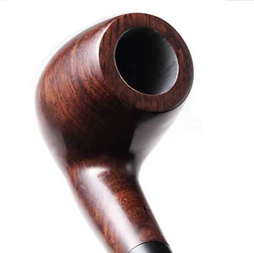 Lifevv Lobular Ebony Smoking Pipe Elegant Tobacco Pipe With Accessories And Gift Package #TOP3