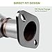 AUTOSAVER88 Catalytic Converter Compatible with 2009-2017 GMC Acadia, 2009-2017 Buick Enclave, 2009-2017 Chevy Traverse, 2009-2010 Saturn Outlook 3.6L Rear Side (EPA Compliant)