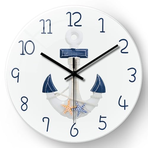 Image of Constantplanet White Nautical Glass Battery Operated 12 Inch