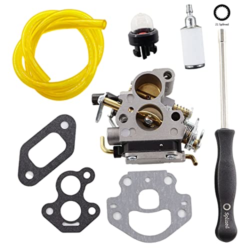 MCHNIC Vergaser Kit für Husqvarna 435 440 435E 440E Jonsared McCulloch CS410 CS2240 Ersetzt # 506450501