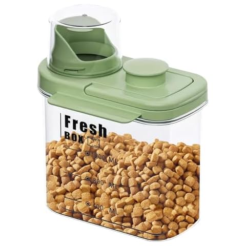 MINGPINHUIUS Portable Pet Food Storage Container Cover