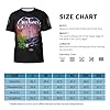 Men's Death Metal Band T-Shirts Fashionable Full-Print Tees Versatile Summer Short Sleeve Shirt Multicoloured XXL #2