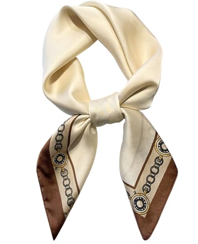 Dailyacc Hair Bandanas Scarf For Women Lightweight Fashion Neck Silk Satin Head Scarves For Sleeping Handbags Scarf-7