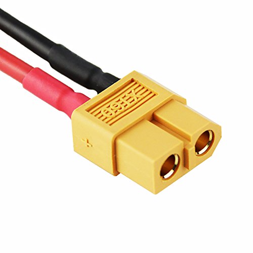 Oliyin 3Pcs Male Xt-30 To Female Xt-60 Connector Adapter Xt30 Xt60 Fpv 16Awg 1.96Inch Cable(Pack Of 3) #TOP3