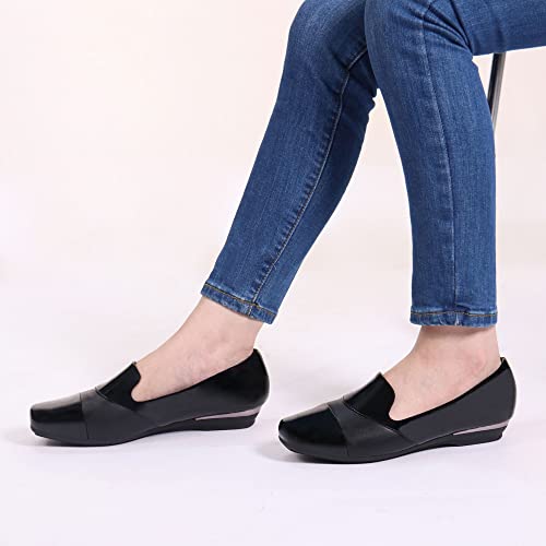 Image of Ortho + Rest Women Orthopedic Dress Shoes Bunions Loafers Slip On Orthotic Shoes