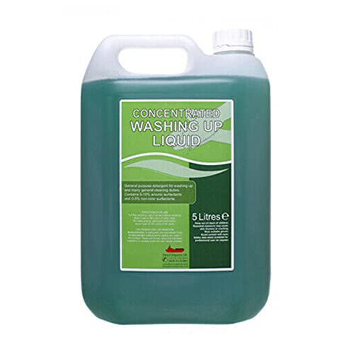 We Can Source It Ltd - 4 x 5 Litre Thick Washing Up Liquid 20% Concentrated Detergent Kitchen Dishes