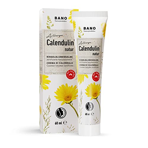 CALENDULIN Pomada Natural de Caléndula 40ml | Certificado 100% NATURE | cosmética natural certificada | promueve la regeneración de la piel después de pequeñas inflamaciones