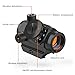 Feyachi Red Dot Sight 4 MOA Red Dot Gun Sight Rifle Scope with 1 inch Riser Mount