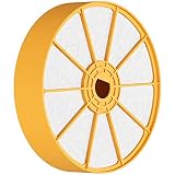 VIOKS Filter Motorschutzfilter für Dyson Handstaubsauger DC07 Ersatz für 904979-02 Rund 133mm Auswaschbarer Vormotorfilter für Staubsauger