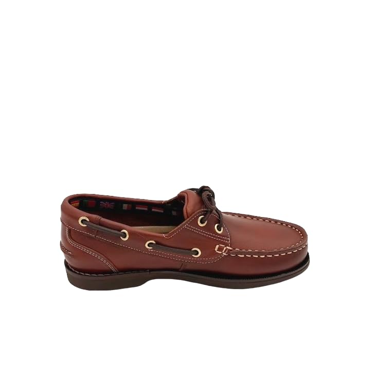 Benavente Nauticos DE Piel con Cordones MARRÓN
