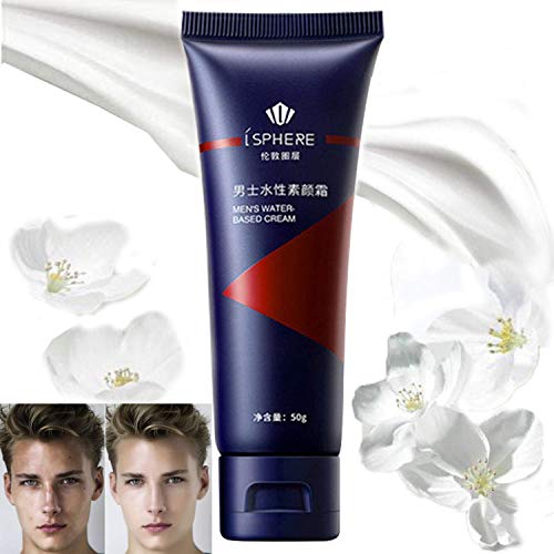Men's Revitalising Nourishing Tone Up BB Cream Concealer, Advanced Tone-Up Enhancer BB Cream - Brightening skin, hiding pores, moisturizing and oil control - Face Moisturizer Cream Skin Tone Naturally