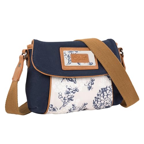 SKPAT - Bolso Bandolera Mujer Versátil para Diario y Viajes Estilo Casual Urbano Práctico Compacto Moda Bolsos De Mujer Bandolera. Bolso Marino Mujer