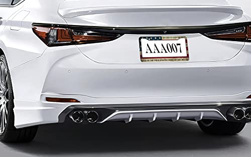 Larkverk American Flag Patriotic License Plate Frame Us Flag With Anthem Aluminum Car Tag Cover Frames Decorative Metal License Plate Holder For Women Men Auto Accessories 2 Holes Us Standard 12''X6'' #TOP5