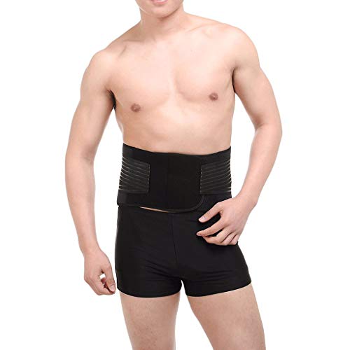 MTENG Weight Lifting Belt Training Fitness Bodybuilding for Gym, Posture, Lifting, Work, Pain Relief Back Sport Workout(Black,M)