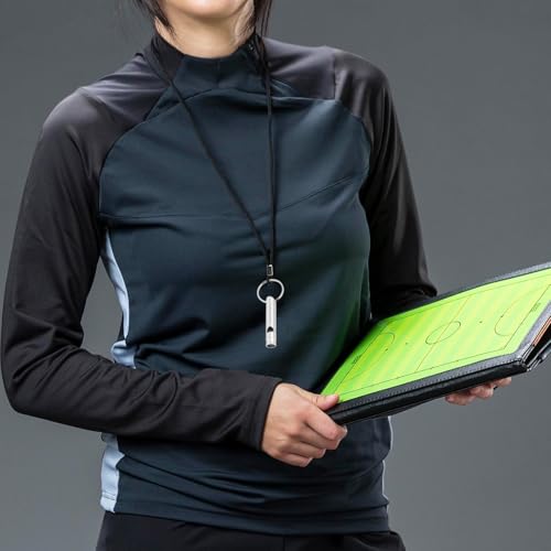 Aiyorse 7 Stück Pfeife Signalpfeife Trillerpfeife Laut Notfall Aluminium Notfallpfeife mit Schlüsselanhänger für Wildes Wandern Training Camping