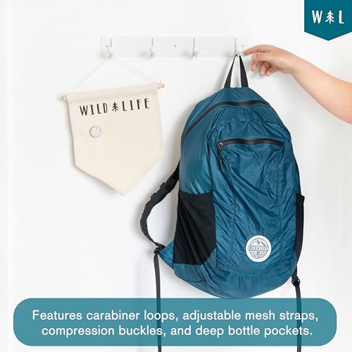 Mochila Ultraligera Plegable 16L para Senderismo y Viaje miniatura 6