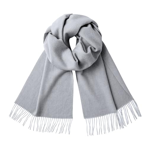 Bufanda de invierno para regalo navideño tacto cachemira CALVIN & OLIVIA unisex