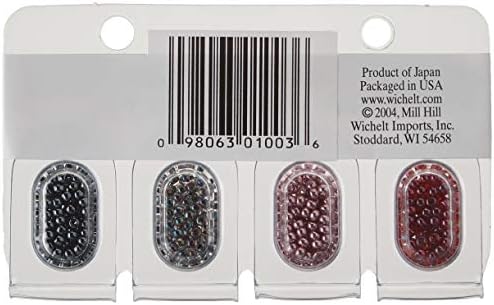 Mill Hill Glass Seed Beads Mini Packs 830mg 4/Pkg-02012, 00553, 00283, 00081 image 4