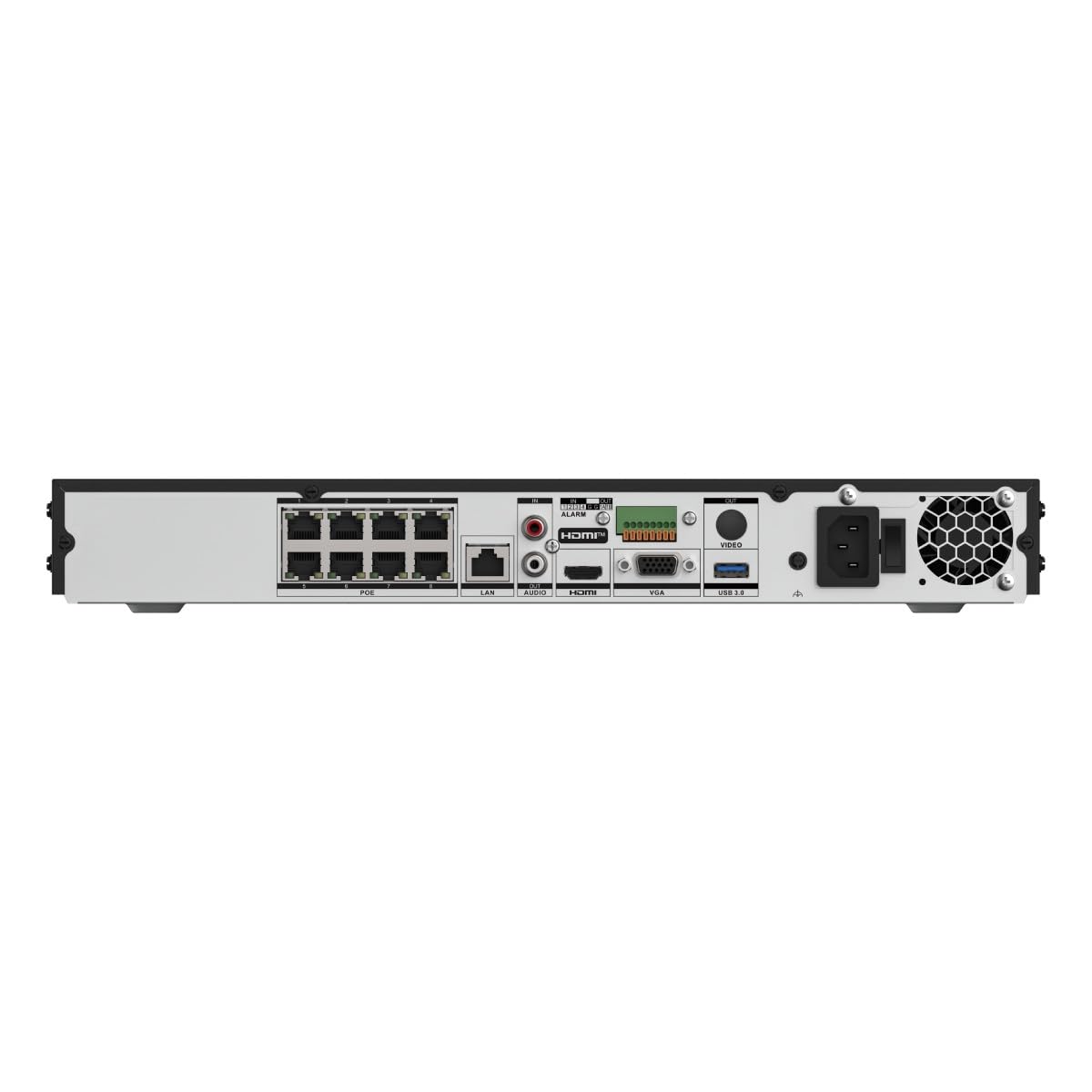 Hikvision Grabador NVR I/VPro Series 8 Canales IP 4K AcuSeek PoE - DS-7608NXI-I2/8P/VPRO