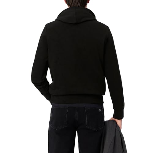 Lacoste Men's Long Sleeve Solid Pop Over Sweater3