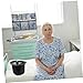 NOLITOY Adults Nighttime Pee Pot with Lid 5l Household Chamber Pot Bedside Commode Bucket Container
