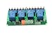 NOYITO 30A 4 Channel Relay Module High Low Level Trigger with Optocoupler Isolation Load DC 30V AC 250V 30A for PLC Automation Equipment Control, Industrial Control (4-Channel 5V)
