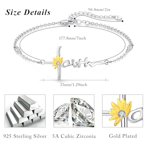 TUGHRA Women's Panda/Sloth/Dog/Cat Bracelet S925 Sterling Silver Animal Gifts for Girls Cute Charm Jewelry Gifts for Women Teens Girls Girlfriend Wife Christmas Birthday Present3