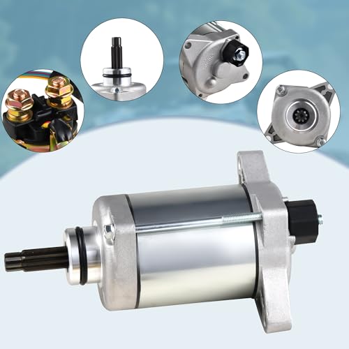 Motor de arranque con relé - Reemplazo para Rancher 420, TRX420, Foreman 500, Pioneer 500 miniatura 3