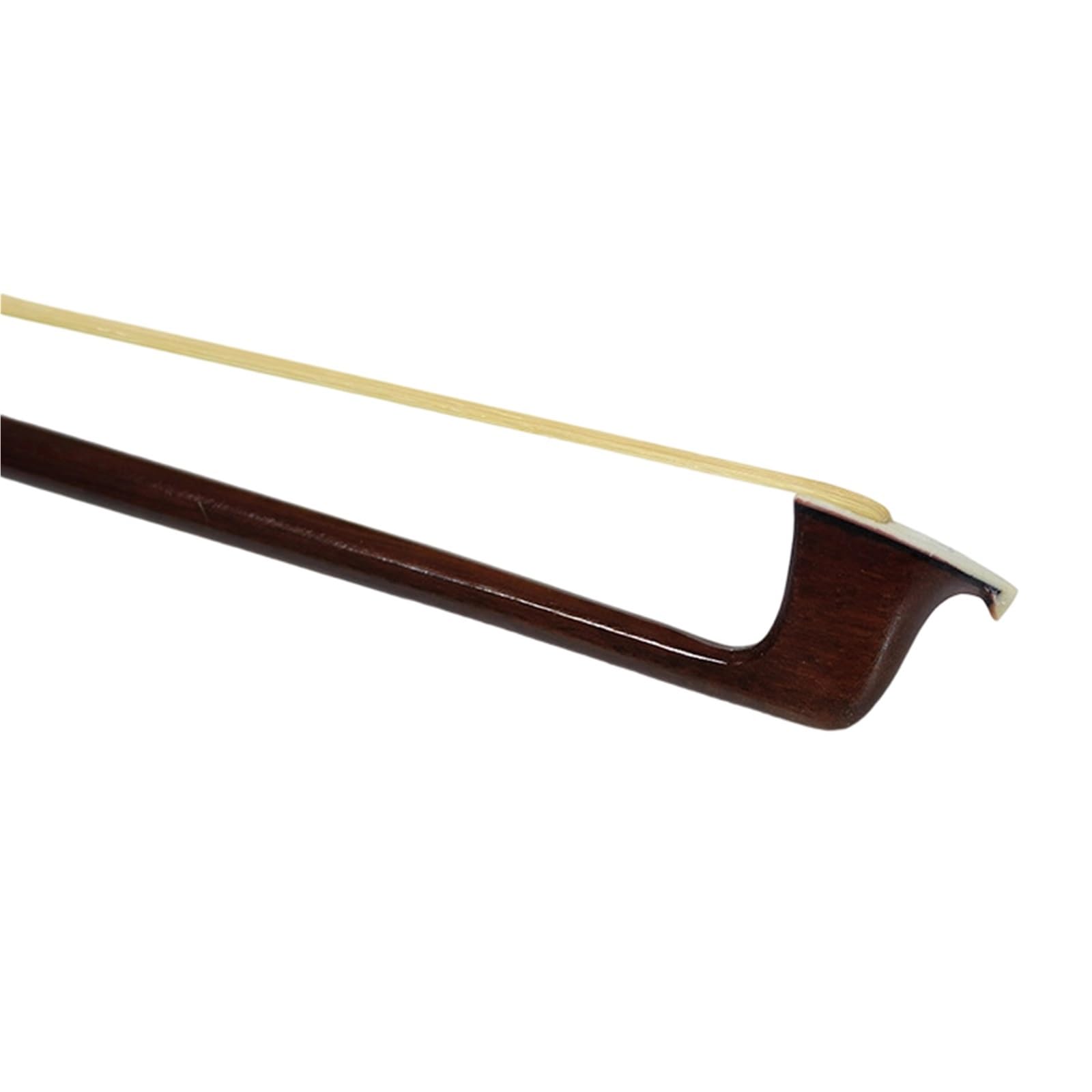 Arcos De Violín Para Principiantes Grado De Rendimiento Del Arco Violín Palo Accesorios Madera Natural Crin(1-2 Size)