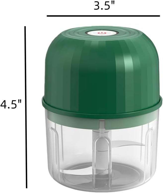 Miniatura 2 de Procesador de alimentos inalámbrico portátil, mini picador eléctrico de ajo para verduras, nueces, alimentos para bebés, dispositivo de cocina