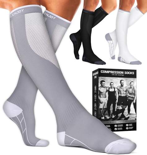 3 Pairs Flight Support Socks