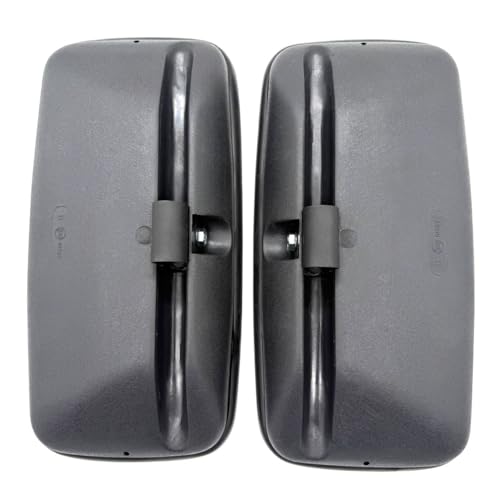 Lot de 2 rétroviseurs extérieurs pour camion, bus, pelleteuse, tracteur, diamètre 15-22 365 x 190 mm