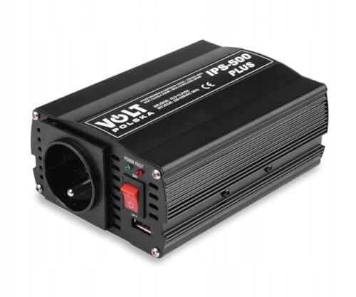 Volt – V Plus, 12 V/V 230, 500 W, Spannungswandler des Fahrzeugs: Volt – V Plus, 12 V/V 230, 500 W, Spannungswandler des Fahrzeugs:
