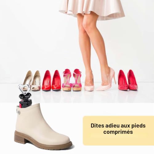 Halcent Embauchoirs à Chaussures Femme Homme Embauchoirs à Bottes, Plastique Ecarteur Chaussure Agrandisseur Embochoire Chaussure pour Homme Femme (Paquet de 1, 37-43) – vue 7
