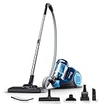 Rowenta Swift Power Cyclonic, Aspiradora sin bolsa, 900 W de potencia máxima del motor, kit limpieza total, 3 niveles de filtración, depósito de 1,2 L, RO2981EA