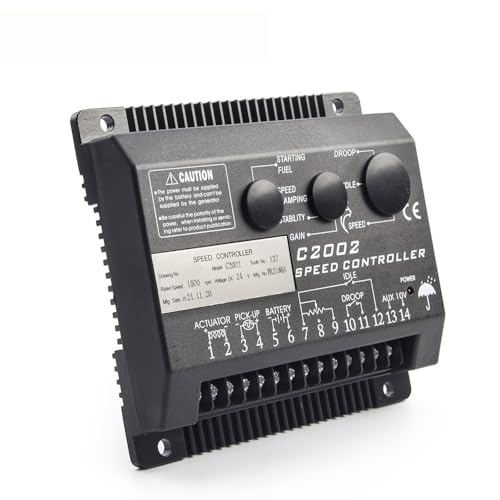 Régulateur de vitesse pour générateur avec panneau commande intelligent de moteur CC - 3