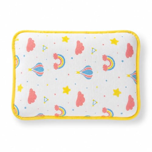 Image of Baby Pillow Elephant Print Muslin Pillow