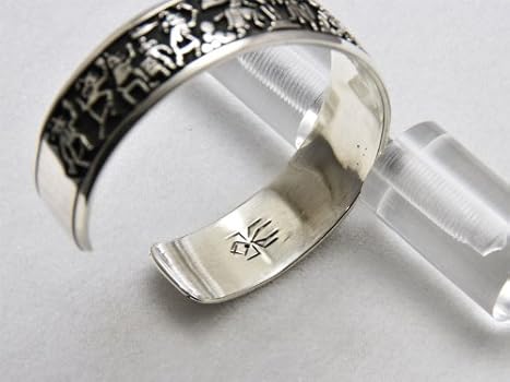 Amazon.co.jp: (ホピジュエリー） Hopi Jewelry シルバー バングル