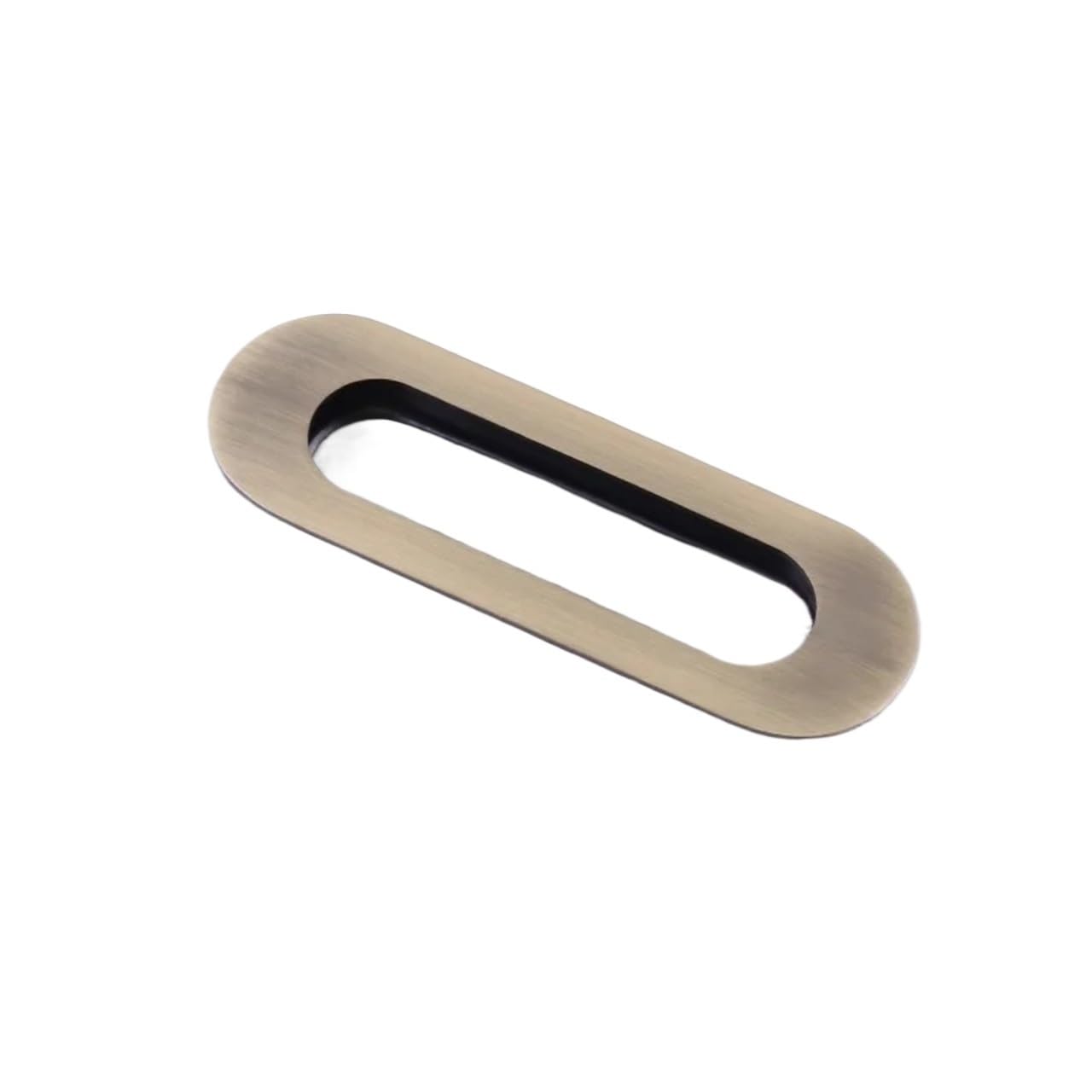 ATEUXOL Recessed Door Handles Concealed Pull Handle Sliding Door Inline Invisible Cabinet Drawer Fastener Embedded Stainless Steel(120X40-1-2)