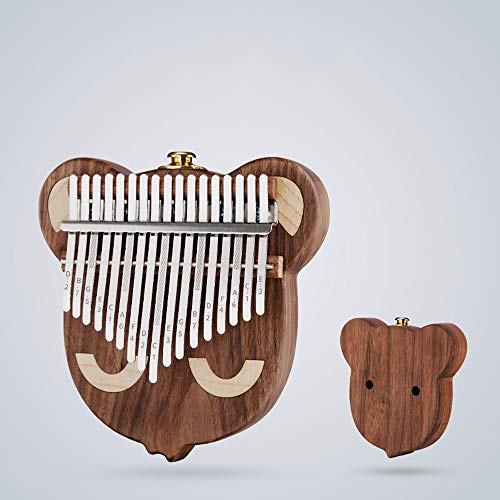 WYKDL Kalimba 17 Touches Thumb Piano avec Instruction d’étude et de Tune Marteau Portable Solide Afrique Bois Finger… - Les Beatles, Paul McCartney, John Lennon, RIngo Starr, George Harrison WYKDL Kalimba 17 Touches Thumb Piano avec Instruction d'étude et de Tune Marteau Portable Solide Afrique Bois Finger… – Image 4