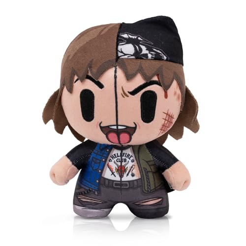 YuMe DZNR Stranger Things Eddie Plush – 7” Limited Edition Netflix Collectible, Self-Standing Split Design Plush Toy in Display Box, Gift for...