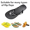 fKiZanthene 7 Pairs Silicone Thong Sandal Toe Protectors, Silicone Transparent Gel Cushions Pads Flip Flop for Outdoor and Beach Foot Care​ #2